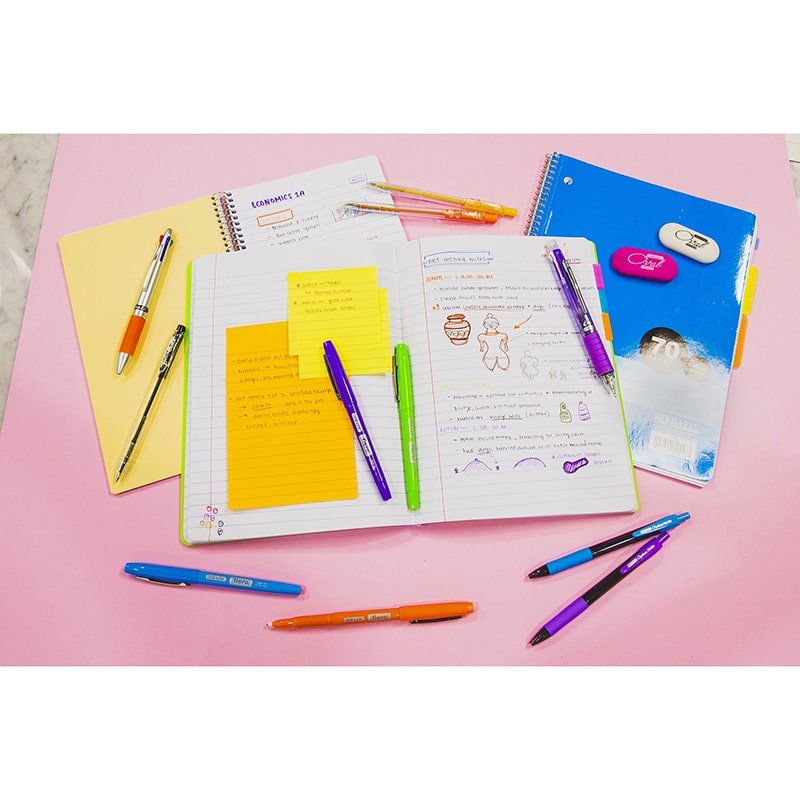 5 Color Oil-Gel Ink Retractable Pen Set - Snag N' Style