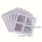 10 Pack Disposable Shower Drain Hair Catcher - Snag N' Style