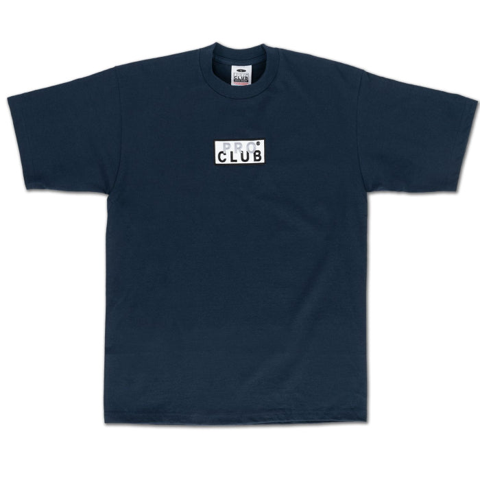 Pro Club Heavyweight Short Sleeve Embroidered Box Logo Tee - Snag N' Style