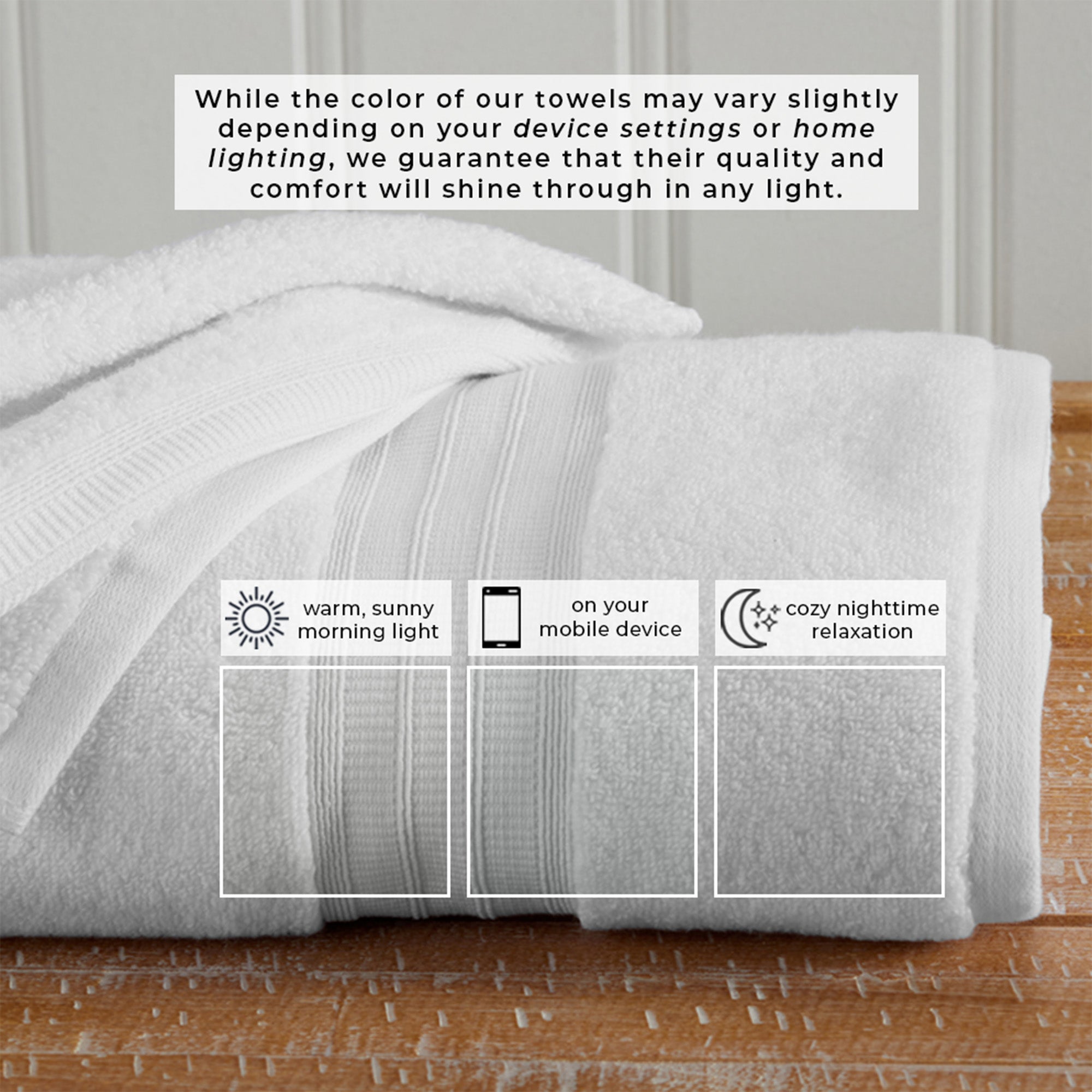 100% Cotton Premium Bath Towel Set - Chiara Collection - Snag N' Style