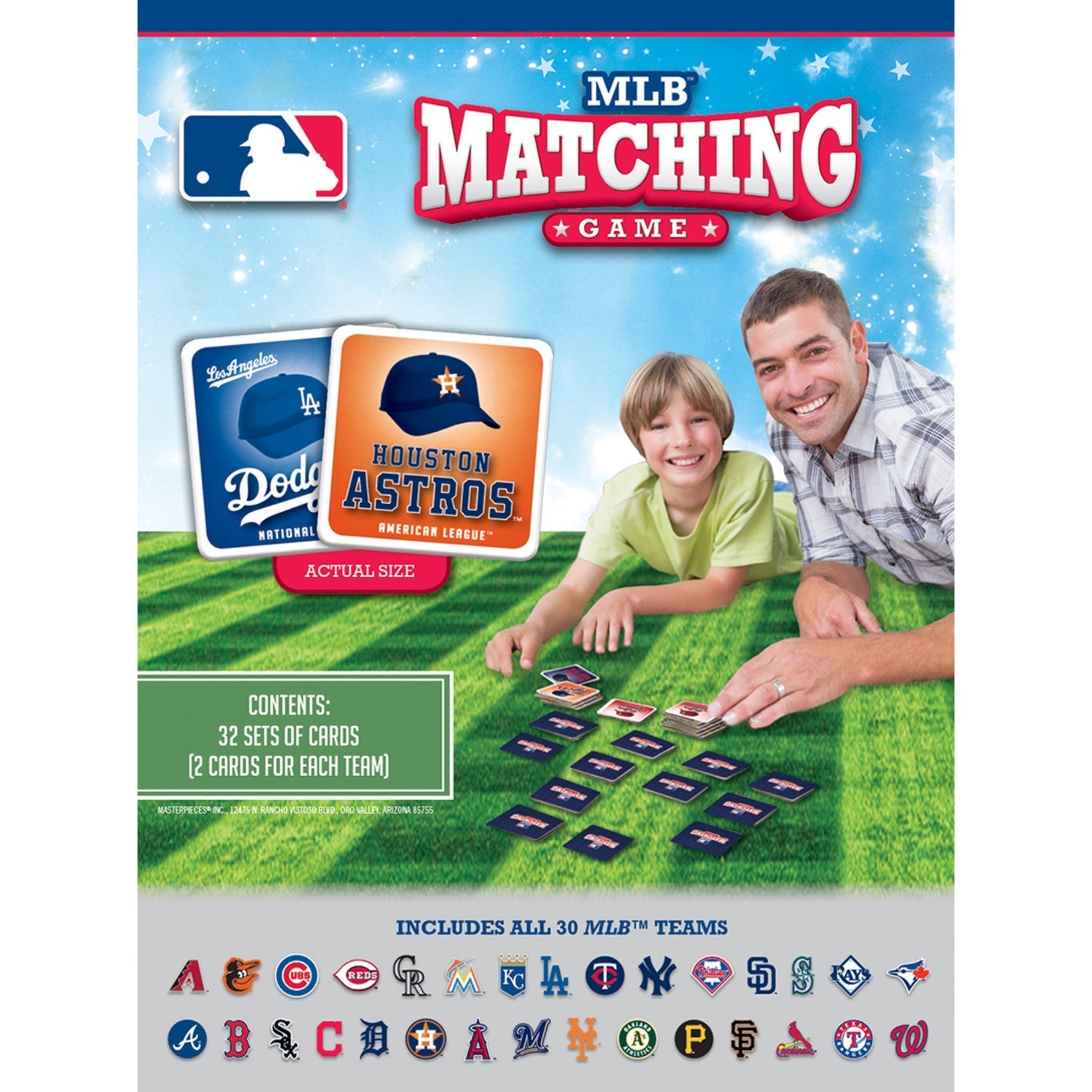 MLB - League Matching Game by MasterPieces Puzzle Company INC - Snag N' Style