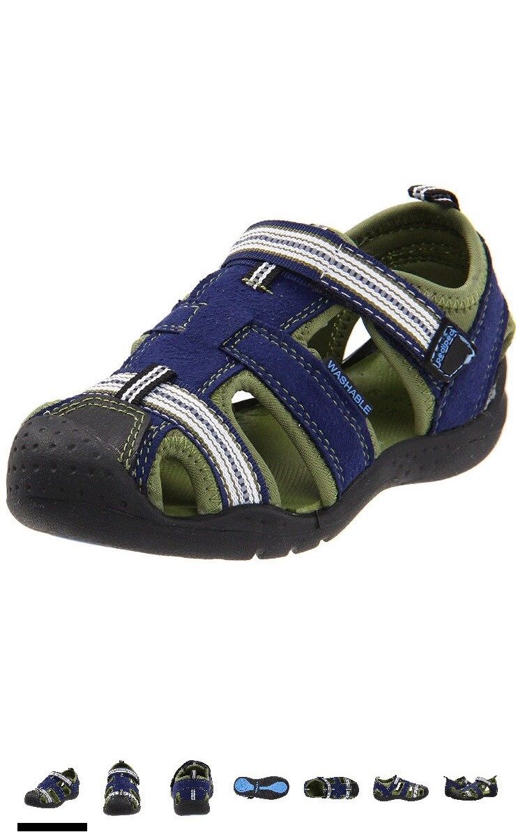 Pediped Flex Sahara Sandal, Blue 5 M US Toddler - Snag N' Style
