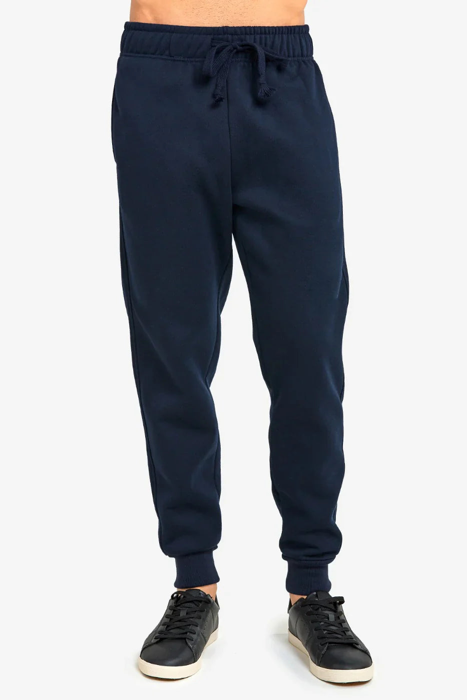 KNOCKER MEN'S HEAVY WEIGHT JOGGER FLEECE SWEATPANTS SP1100 - Snag N' Style