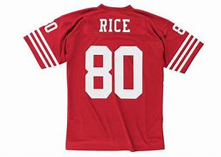 Men's Jerry Rice Scarlet San Francisco 49ers 1990 Legacy Player Jersey - Snag N' Style