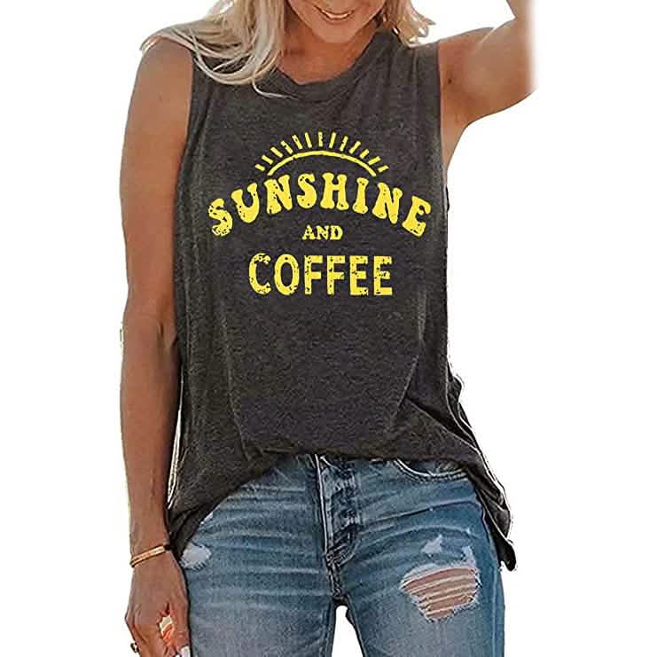 Women's Summer Graphic Tank Top - Snag N' Style