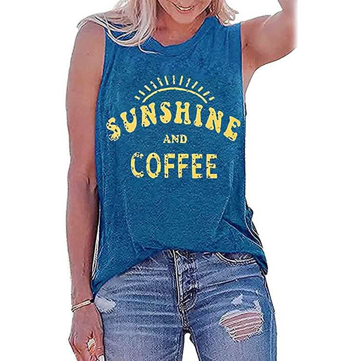 Women's Summer Graphic Tank Top - Snag N' Style